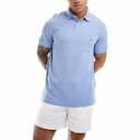 Featured image of tommy hilfiger mens polo shirts1985 casual polo golf tee light blue