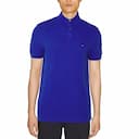 Featured image of tommy hilfiger mens polo shirts1985 casual polo golf tee sapphire blue