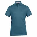 Featured image of tommy hilfiger mens polo shirts1985 casual polo golf tee green heather