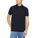 Featured image of tommy hilfiger mens polo shirts1985 casual polo golf tee black
