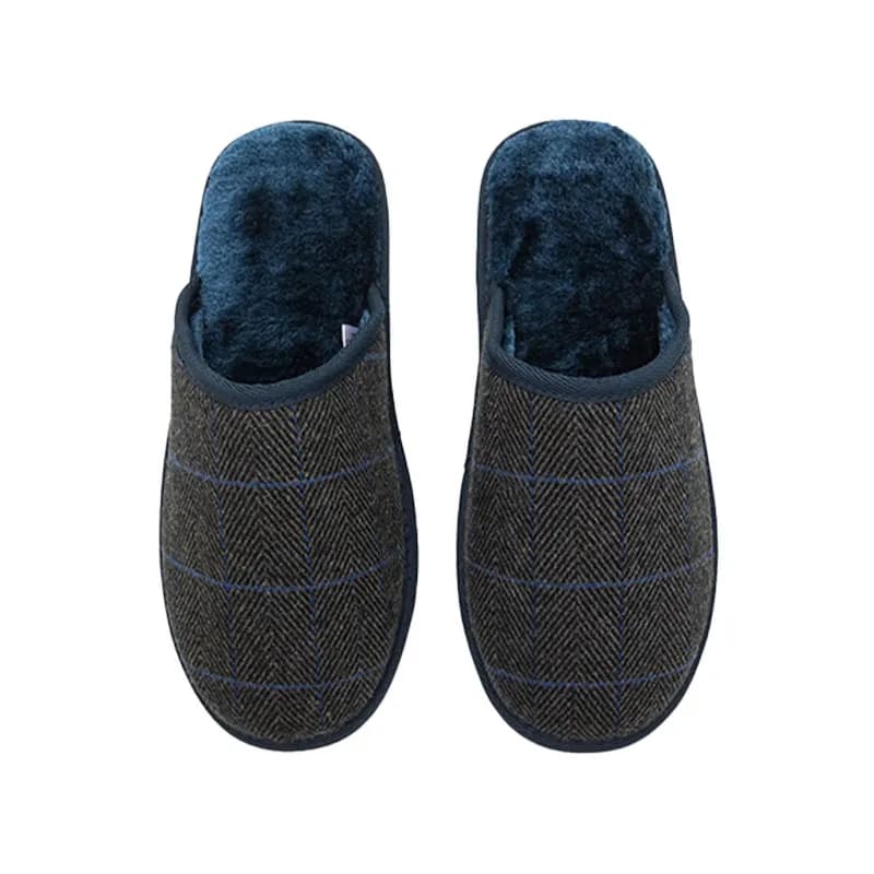 Featured product image of brave-soul-mens-slippers-sandals-comfort-memory-foam-fur-lined-warm-winter-7-12