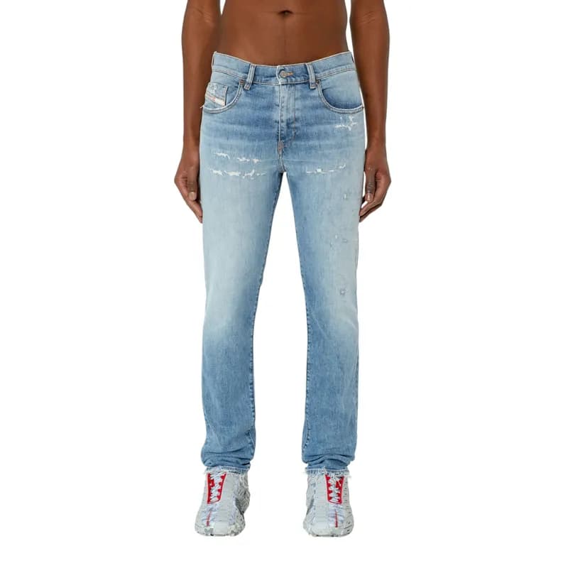 Diesel Krooley 068be Mens Denim Jogg Jeans Regular Fit - Top Brand  