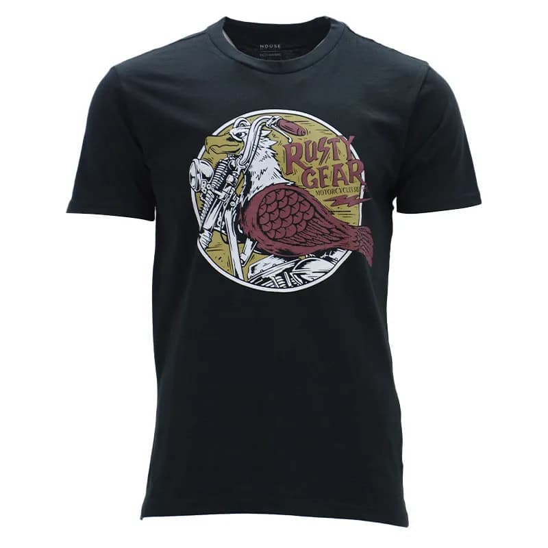 Featured product image of mens-t-shirts-short-sleeve-beach-summer-rusty-gear-black