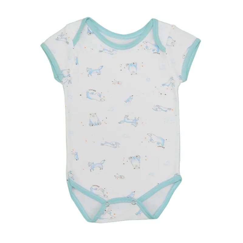 Featured product image of baby-bodysuits-3-6-months-boys-girls-romper-babygrow-2x-pack-bear-print