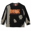 Featured image of diesel smart over unisex kids boys girls joggers black