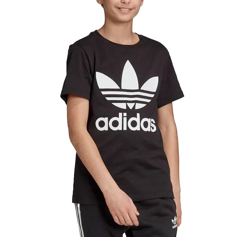 Featured product image of adidas-dv2904-unisex-kids-boys-t-shirts-crew-neck-short-sleeve-black