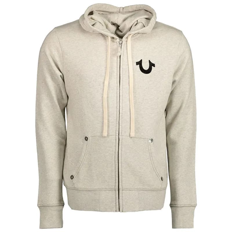 Featured product image of true-religion-ma08129mf3-mens-hooded-casual-top-zip-hoodie