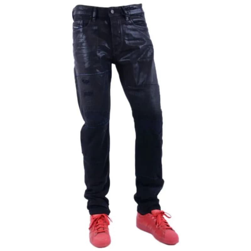 Featured product image of diesel-buster-0856e-mens-denim-jeans-black-regular-slim-tapered
