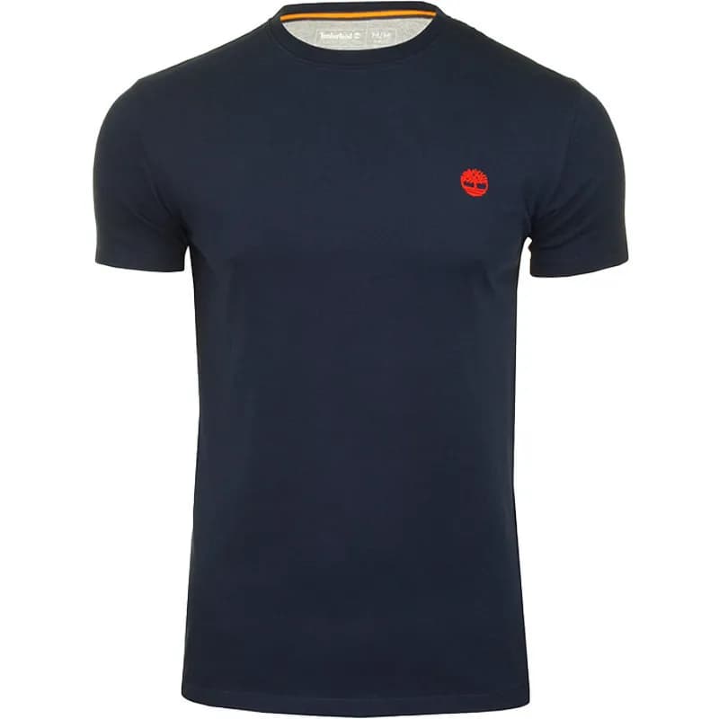 Featured product image of timberland-mens-t-shirt-crew-neck-short-sleeve-summer-cotton-tee-casual-top-new