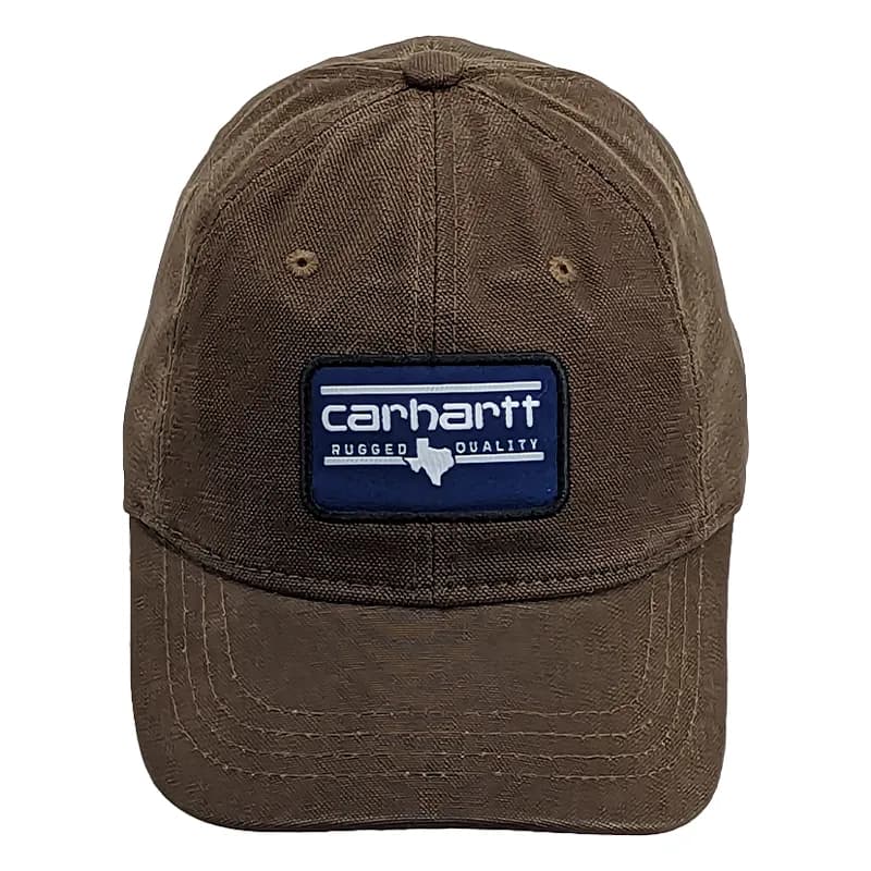 Featured product image of carhartt-mens-baseball-hats-unisex-adjustable-strap-dark-brown