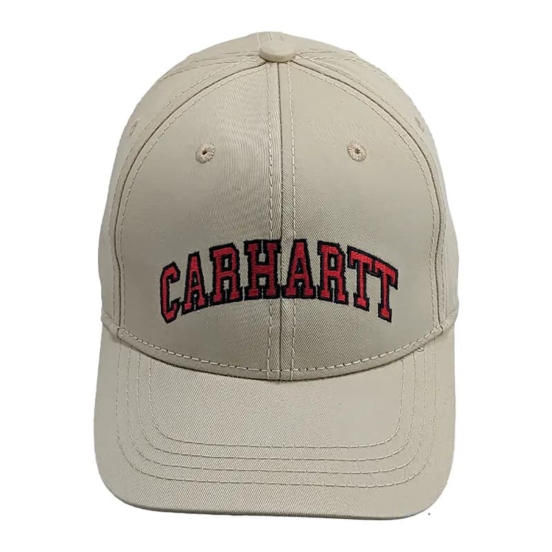 Featured product image of carhartt-mens-baseball-cap-unisex-adjustable-hat-beige