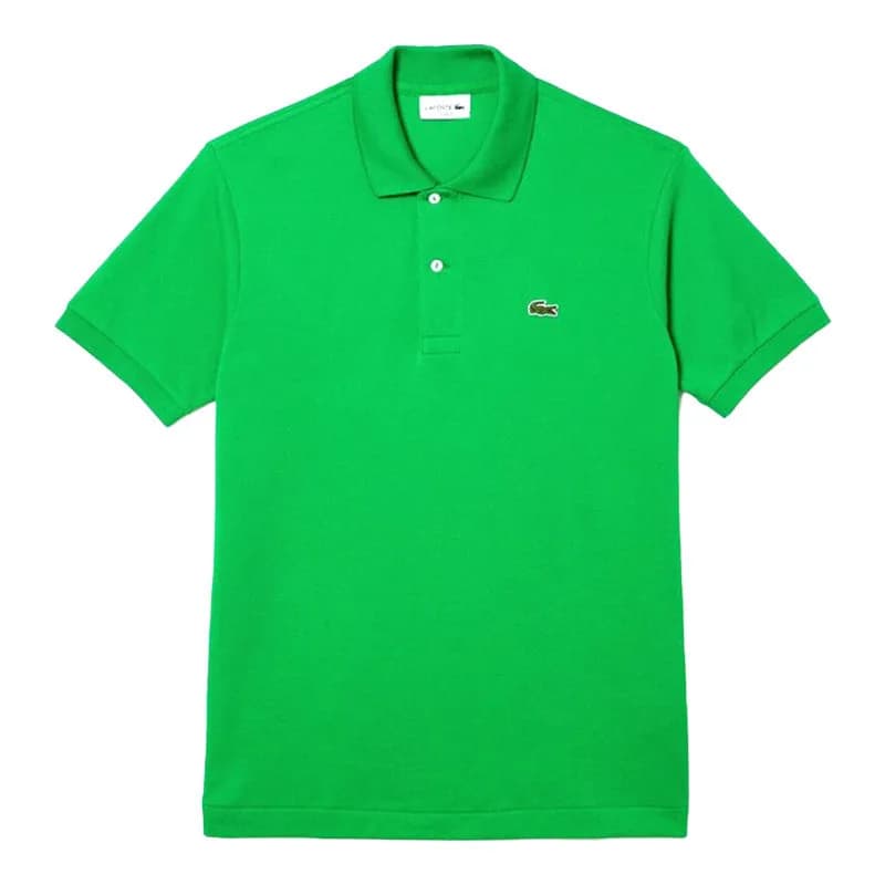 Featured product image of lacoste-l1212-mens-polo-shirts-collared-classic-fit-lime-green