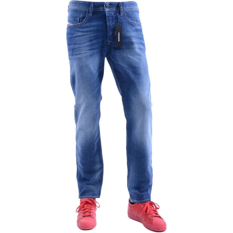 Featured product image of diesel-buster-084gr-w28-w36-l30-l34-mens-denim-jeans-regular-slim-tapered