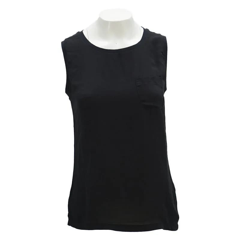 Featured product image of new-look-womens-sleeveless-t-shirts-crew-neck-black