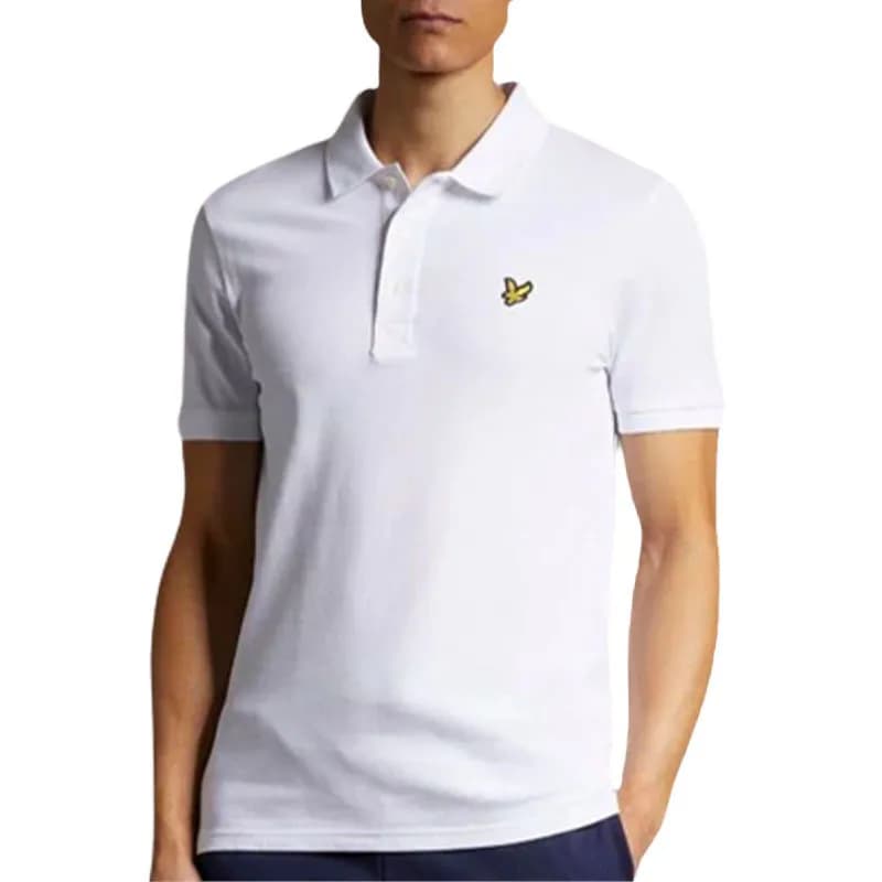 Featured product image of lyle-and-scott-sp400vog-mens-polo-shirt-white