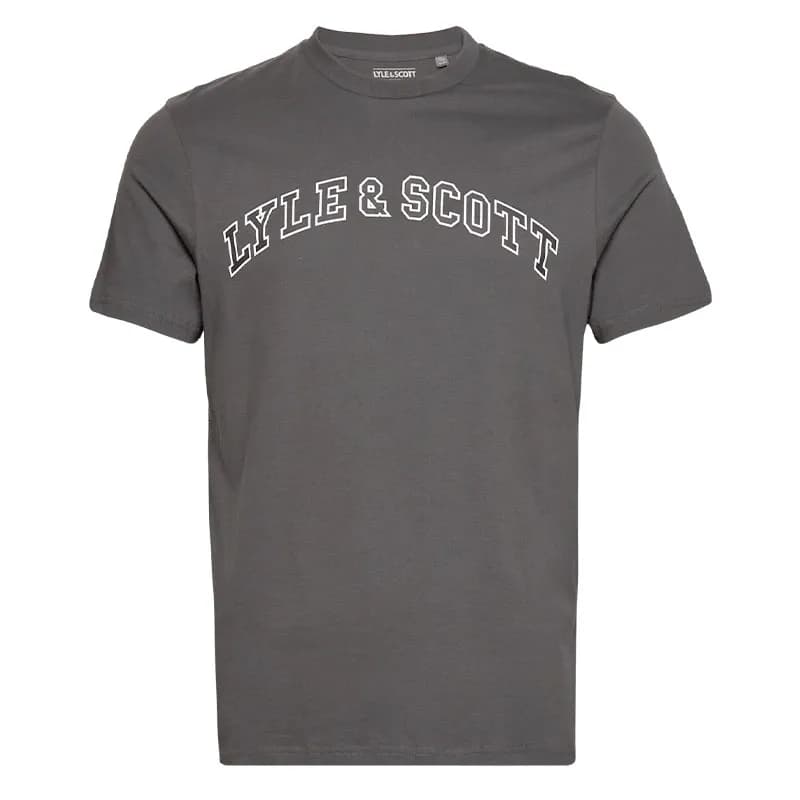 Featured product image of lyle-and-scott-ts1727v-mens-short-sleeve-t-shirts-charcoal-grey