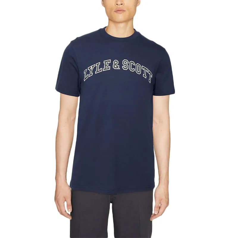 Featured product image of lyle-and-scott-ts1727v-mens-short-sleeve-t-shirts-navy