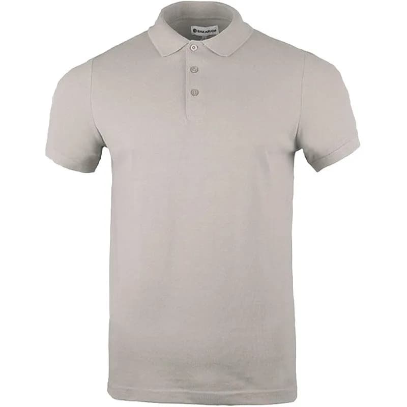 Featured product image of mens-polo-shirt-t-shirts-regular-fit-cotton-grey-melange