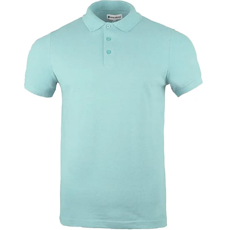 Featured product image of mens-polo-shirt-t-shirts-regular-fit-cotton-light-blue