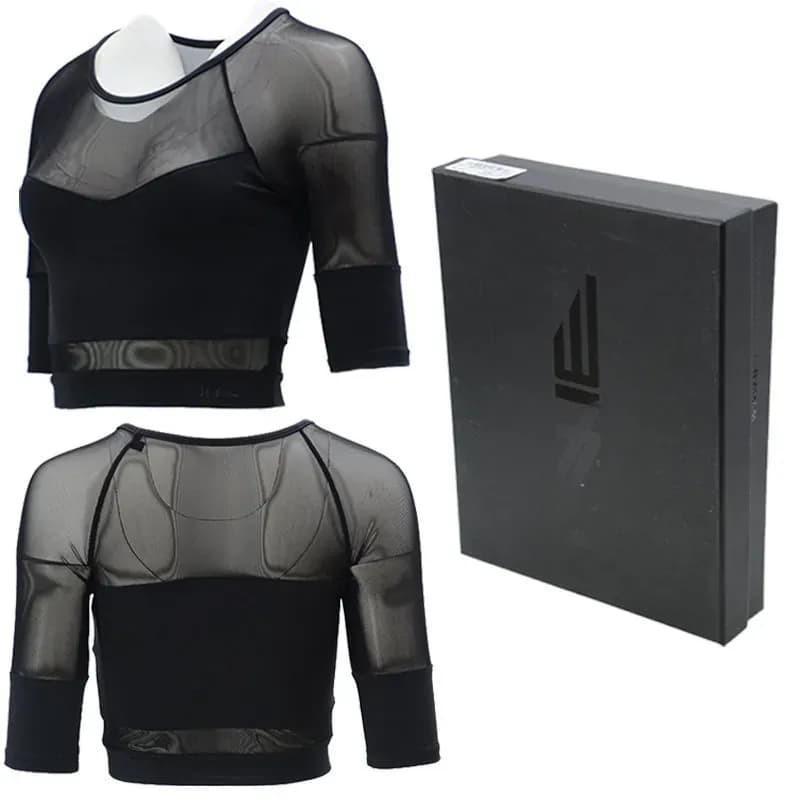 Featured product image of baa-14-womens-see-through-crop-top-mesh-t-shirt-vest-tank-top-blouse-tee-gift