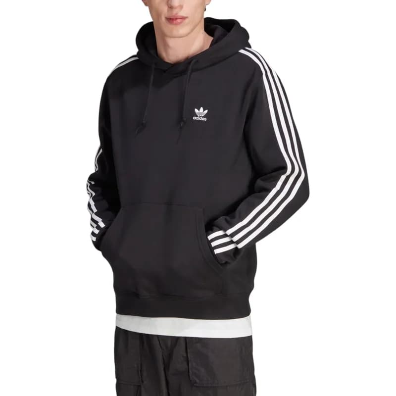 Featured product image of adidas-originals-3-stripes-mens-pullover-hoodie-winter-fleece-top
