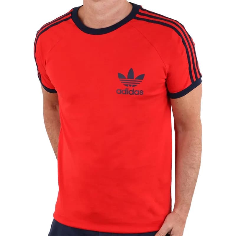 Featured product image of adidas-originals-mens-t-shirts-trefoil-logo-tee-red