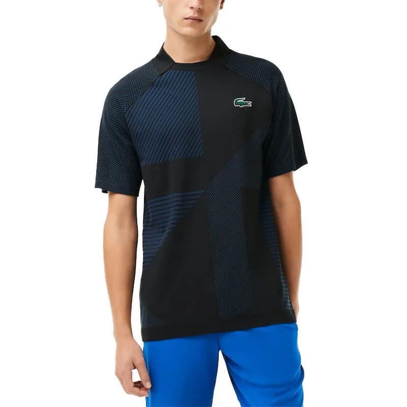 Featured product image of lacoste-dh9255-mens-tennis-polo-t-shirt-sport-slim-fit-seamless-jersey-bord-tops