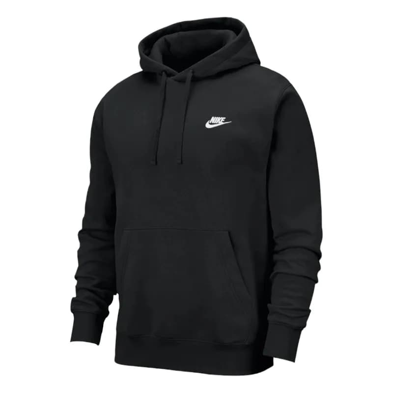 Featured product image of nike-club-mens-fleece-hoodie-black