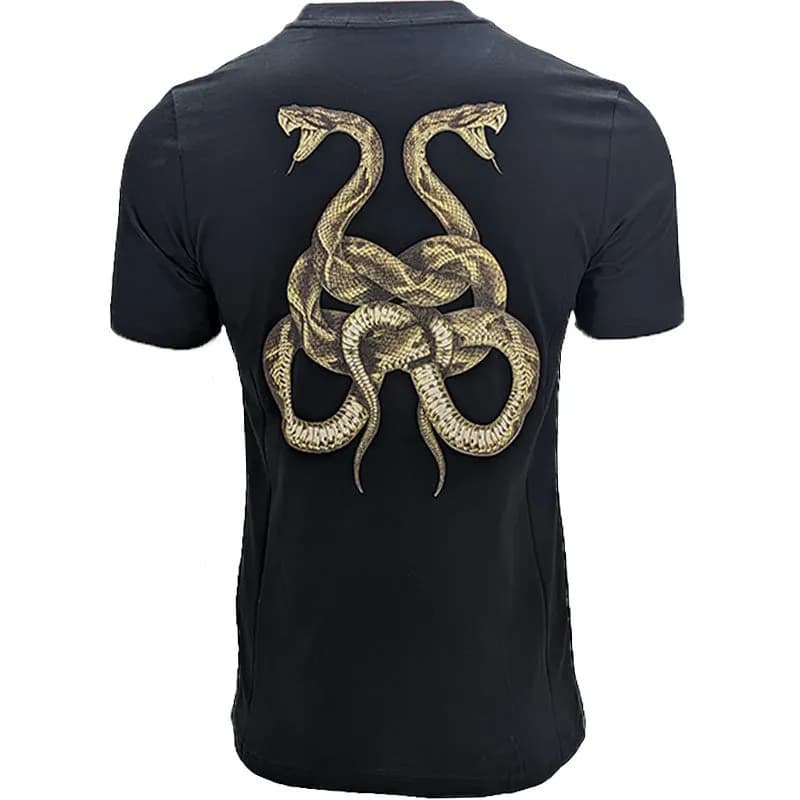 Featured product image of fairdim-mens-t-shirts-snake-crew-neck-short-sleeve-black