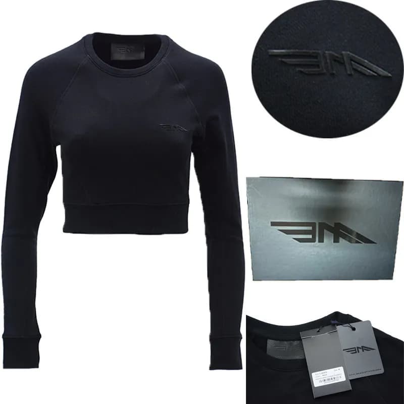Featured product image of baa-15-womens-crop-top-mesh-t-shirt-sweat-ladies-top-blouse-tee-fashion-gift
