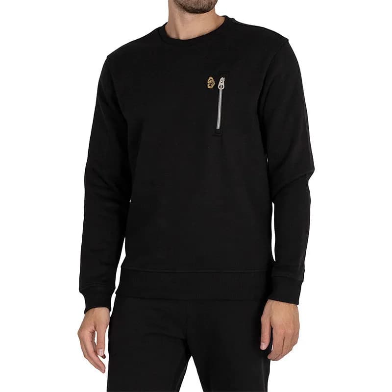 Featured product image of luke-1977-paris-2-mens-sweatshirts-knitted-jumpers-black