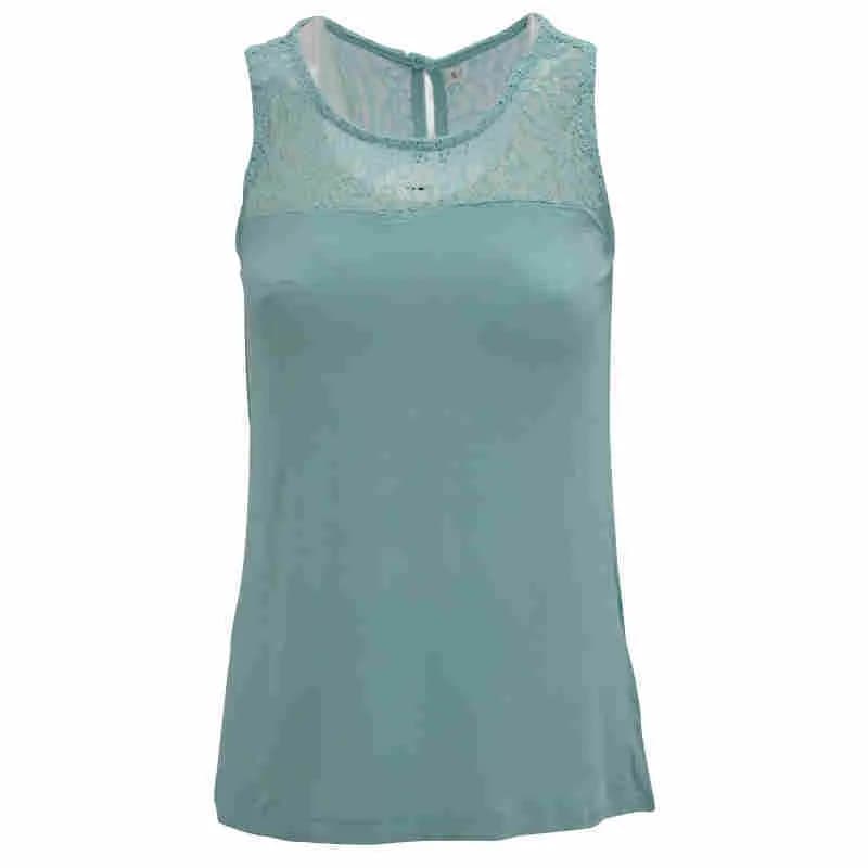 Featured product image of womens-3003976-singlet-tank-tops-round-sleeveless-till-green