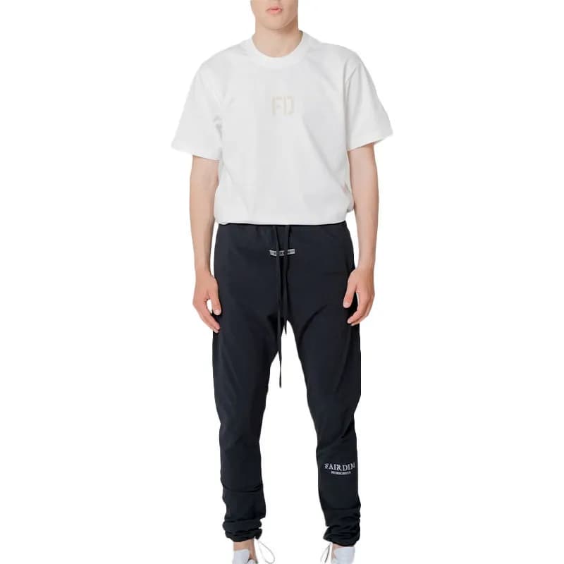 Featured product image of fairdim-new-mens-elasticated-waist-cargo-trouser-black