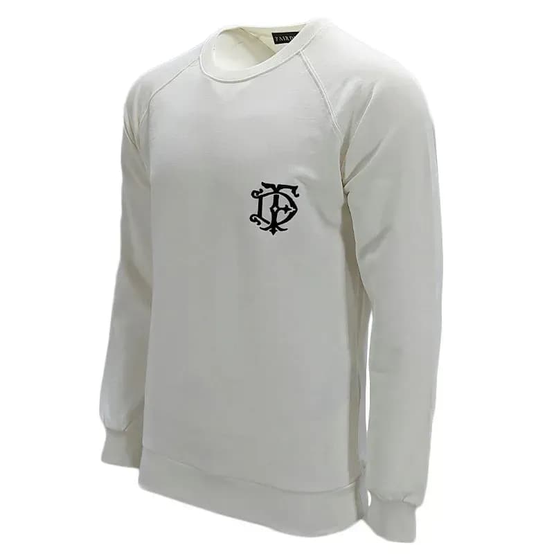 Featured product image of fairdim-mens-pullover-sweatshirt-crew-neck-white