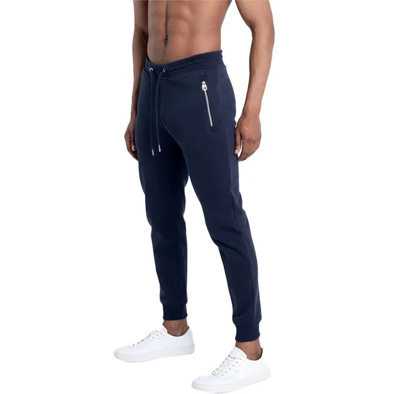 Featured product image of luke-sport-rome-2-mens-joggers-cotton-sports-trousers-navy