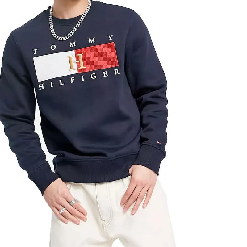 Featured product image of tommy-hilfiger-mens-sweatshirts-regular-fit-navy
