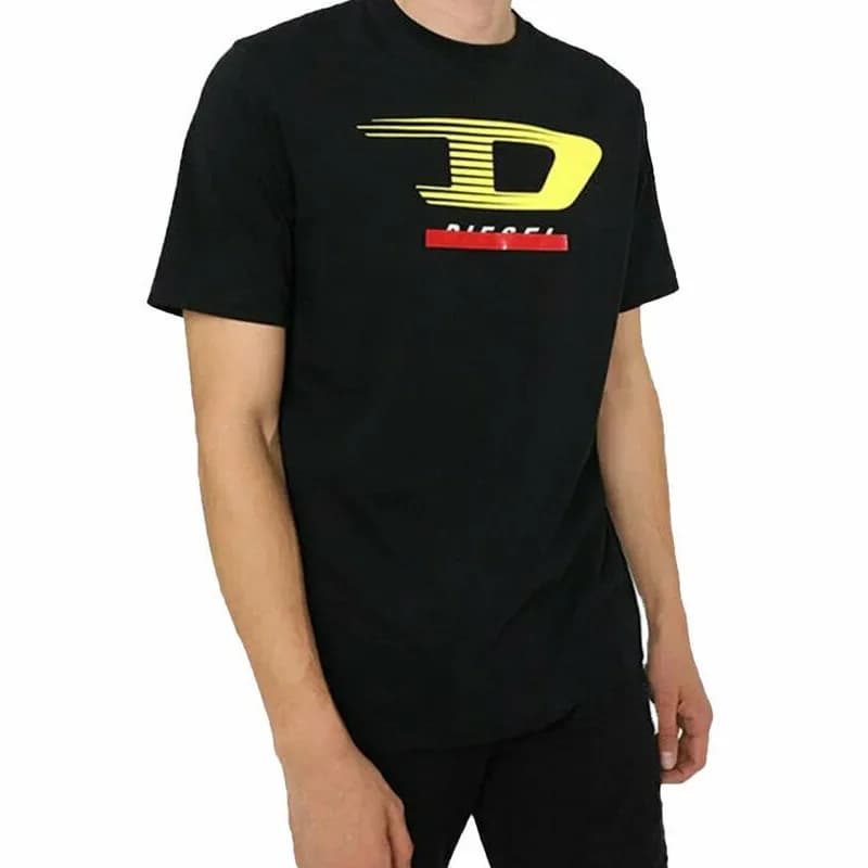 Featured product image of diesel-t-just-y4-mens-t-shirt-crew-neck-short-sleeve-black