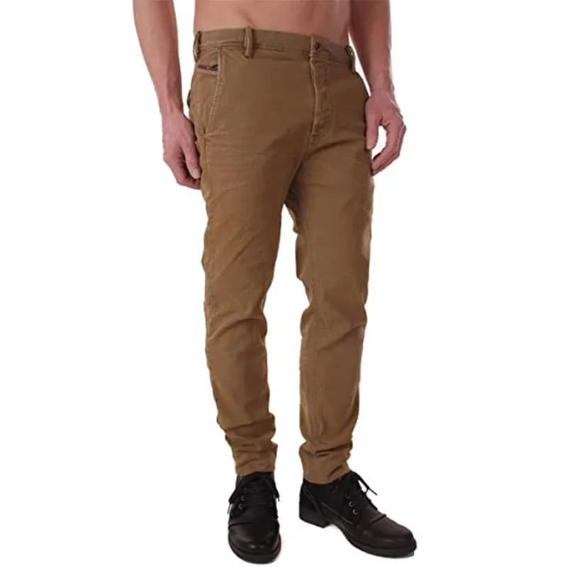 Featured product image of diesel-slim-chino-0848q-mens-chino-trousers-sweat-slim-fit-stretch-casual-pants