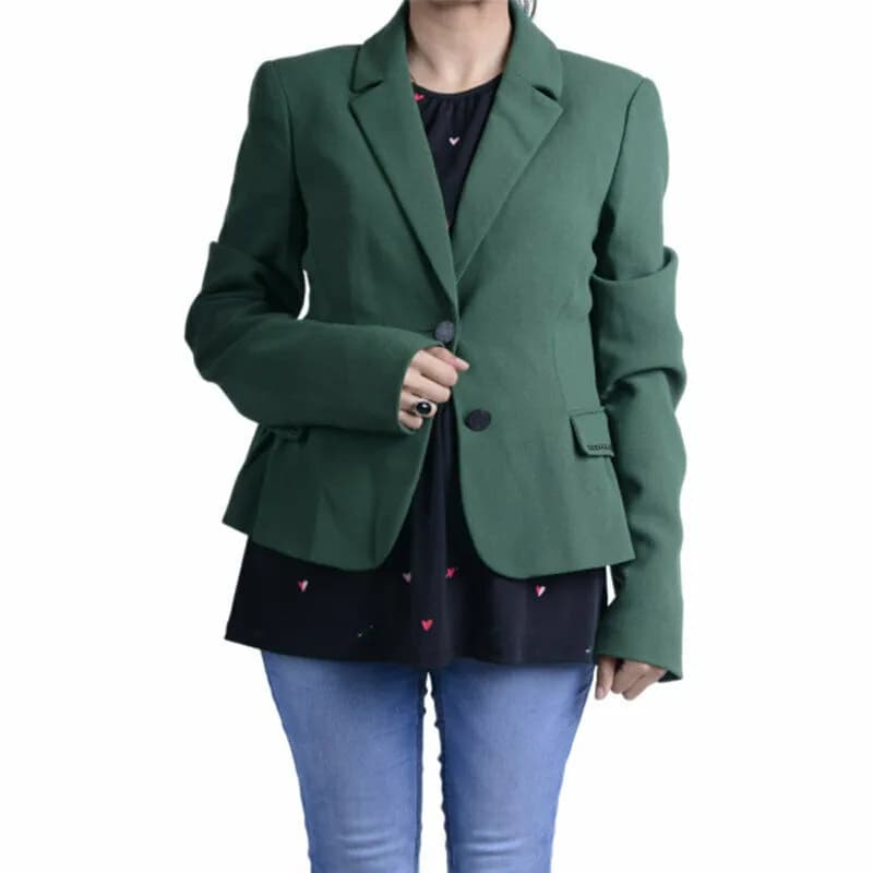 Featured product image of armani-jeans-z5n08-dg-womens-blazer-suit-green