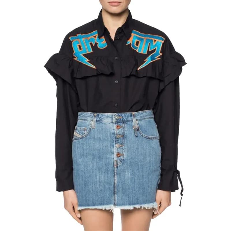 Featured product image of diesel-c-bul-0bast-womens-oversize-shirt