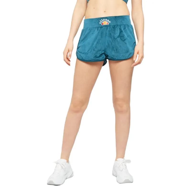 Featured product image of ellesse-giacinta-womens-shorts-summer-sports-velour-lounge-casual-blue-beachwear
