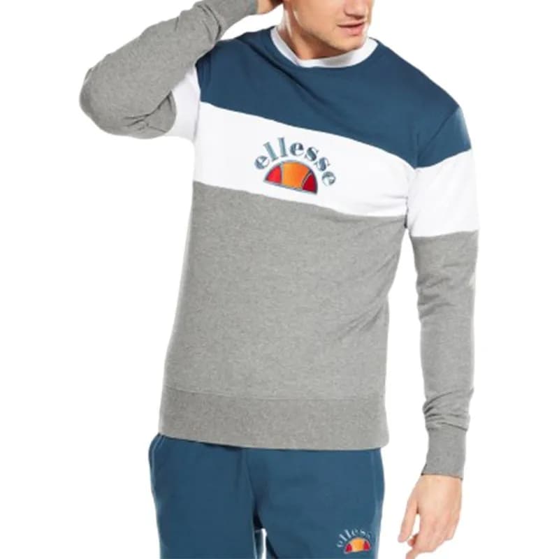 Featured product image of ellesse-orvieto-drb-shw04390-mens-sweatshirt-pullover-crew-neck-long-sleeve-tee