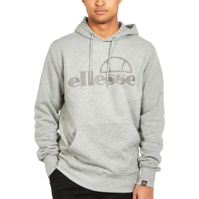 Featured product image of ellesse-gianel-oh-shc06649-mens-hoodie-kangaroo-pocket-sweatshirt-grey-jumper