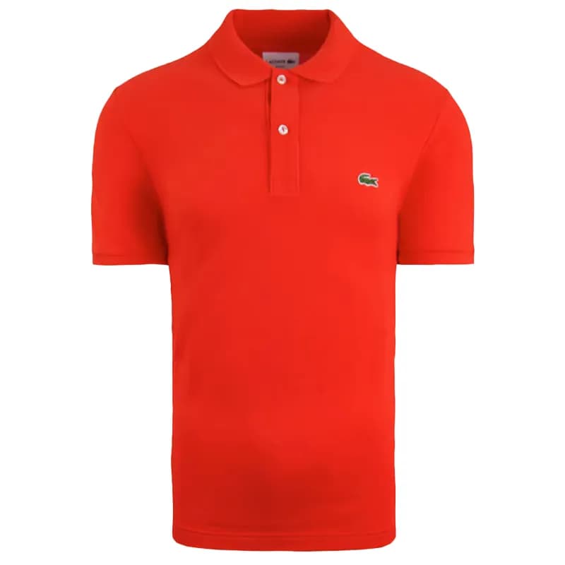 Featured product image of lacoste-l1212-mens-polo-shirts-classic-fit-top-red