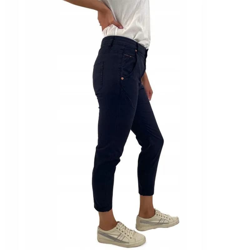 Featured product image of diesel-fayza-evo-0papl-womens-trousers-relaxed-medium-waist-navy