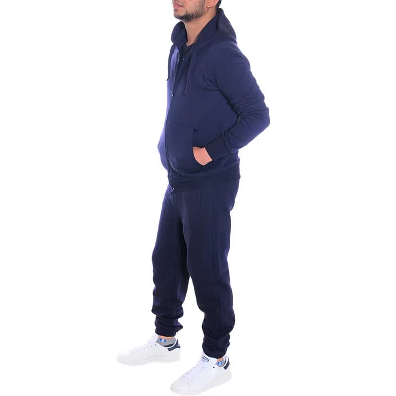 Featured product image of mens-tracksuits-zip-hoodie-jogger-sets-top-navy