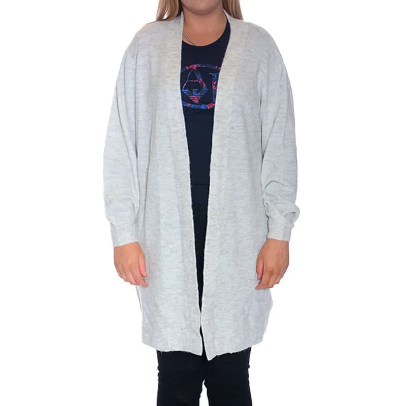 Featured product image of jean-pascale-womens-open-cardigan-ladies-knit-sweater-white
