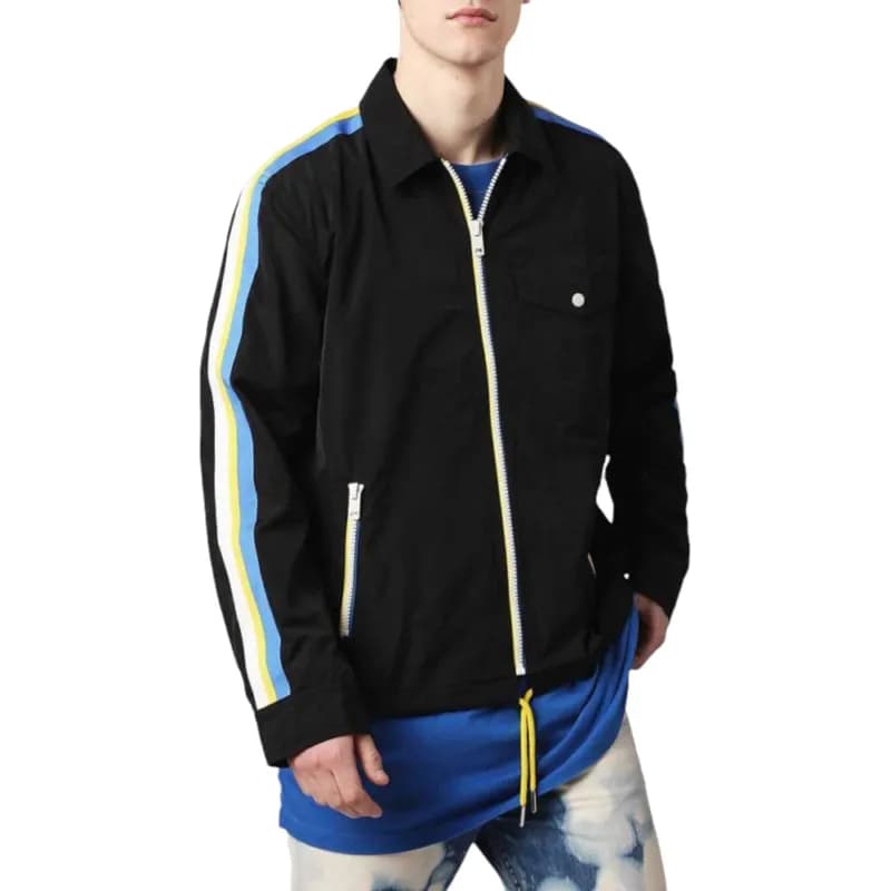 Featured product image of diesel-j-ribplaza-mens-waterproof-printed-jacket-black
