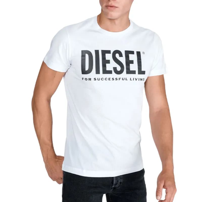 Featured product image of diesel-t-diego-logo-mens-t-shirts-short-sleeved-casual-top-summer-cotton-tee-new
