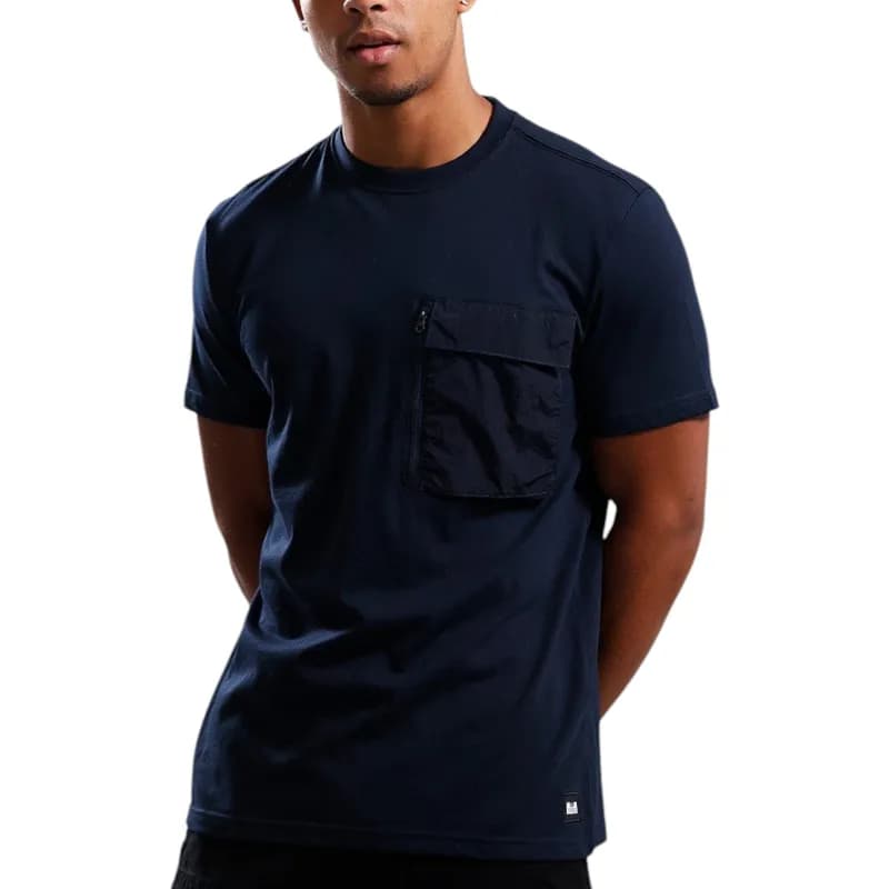 Featured product image of weekend-offender-takaji-mens-t-shirts-crew-neck-navy